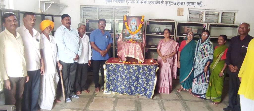 1 1 संतगुरु कबीरदास यांची जयंती; संत रोहिदास नगरात मोठ्या उत्साहात साजरी - NNL