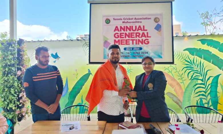 IMG 20240617 WA0051 टेनिस क्रिकेट मुंबई विभाग अध्यक्षपदी महेश अनिल मिश्रा यांची निवड -NNL
