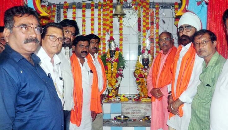 DSC 0078 copy Vithu Mauli alarm in Nanded city | नांदेड शहरात पालखीची दिंडी काढून विठू माऊलीचा गजर करण्यात आला -NNL