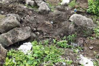 IMG 20240727 113803 Hundreds of empty sugar pockets of Antyodaya beneficiaries disappeared from the garbage heap |हिमायतनगर येथील अंत्योदय लाभार्थ्यांच्या साखरेची शेकडो रिकामी पॉकेट कचऱ्याच्या ढिगाऱ्यावरून गायब - NNL