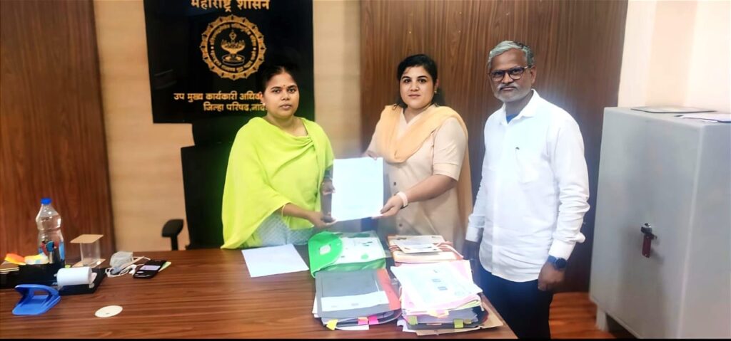 IMG 20240803 WA0001 दत्तमांजरीचे तत्कालीन सरपंच आणि ग्रामसेवकावर गुन्हे दाखल करण्यासाठी मनोज कीर्तने यांचा पाठपुरावा -NNL