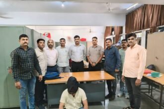 IMG 20240803 WA0051 खुनाचे गुन्हयात शिक्षा झालेला फरार आरोपी स्थानिक गुन्हे शाखेच्या जाळयात -NNL