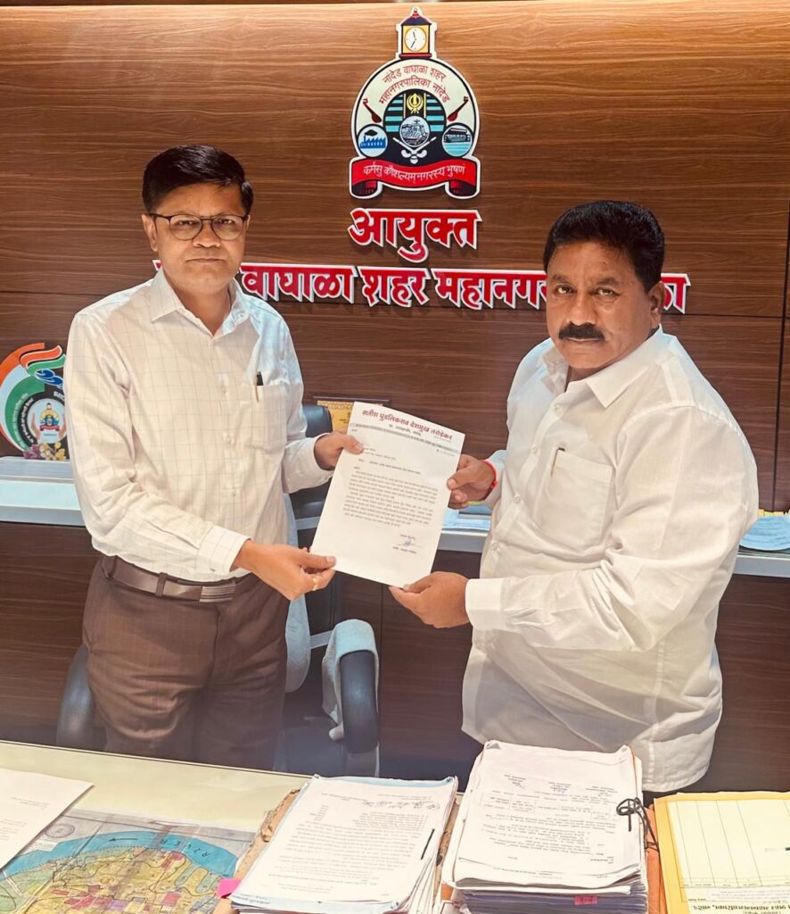 IMG 20240809 WA0023 Former Deputy Mayor Satish Deshmukh : नांदेड शहरातील नागरी समस्या घेऊन ‌माजी उपमहापौर सतीश देशमुख यांनी घेतली आयुक्तांची ‌भेट -NNL