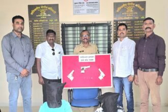 IMG 20240914 WA0000 Accused arrested ; ऑपरेशन फ्लश ऑऊट अंतर्गत अग्नीशस्त्र व जिवंत काडतुस बाळगणा-या दोन आरोपीतांना अटक -NNL