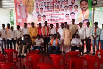 IMG 20240916 WA0001 Blood donation camp ; नरेंद्र मोदी यांच्या वाढदिवसानिमित्त रक्तदान शिबिराचे आयोजन - NNL