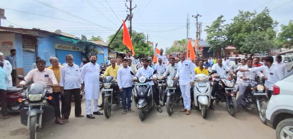 IMG 20240923 WA0018 Maratha reservation : मराठा आरक्षण समर्थनात सिडको हडको ला बंदला ऊत्सफुर्ते प्रतिसाद, ग्रामीण भागातही बंद -NNL