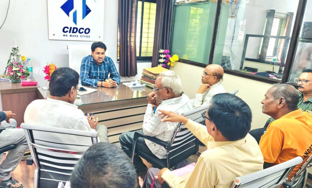 CIDCO : सिडको कार्यालय येथे आयोजित समाधान शिबीरास नागरीकांच्या ऊत्सफुर्त प्रतिसाद -NNL