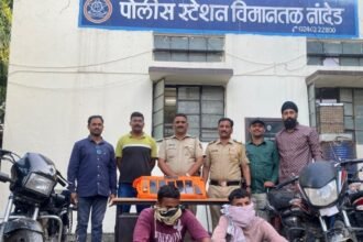 IMG 20241005 WA0041 Airport police : विमानतळ पोलीसांनी दरोडा गुन्हयातील आरोपीतांचा शोध घेवुन 3,27,000/- रुपयाचा मुद्देमाल जप्त -NNL