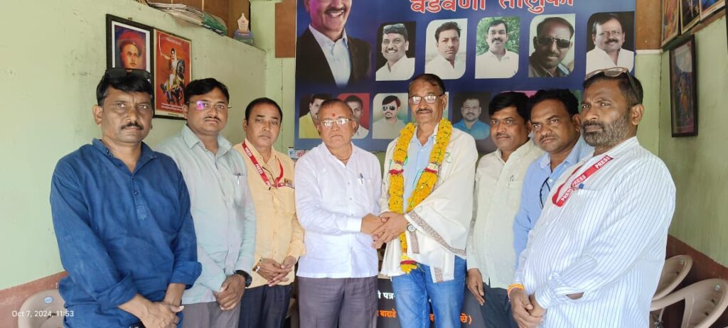 IMG 20241007 WA0035 1 Deshmukh S M ; श्री.एस.एम.देशमुख सर असणार पहिल्या राज्यस्तरीय पत्रकार साहित्य संमेलनाचे उद्घाटक -NNL