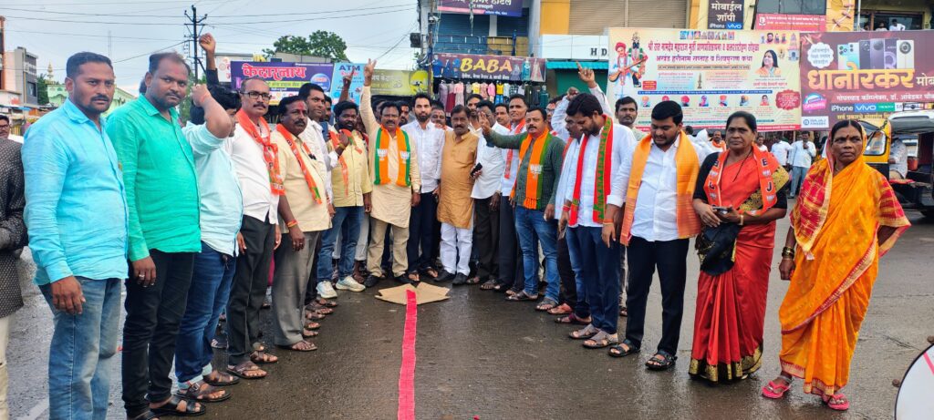 Srijaya Chavan : भाजपकडून श्रीजया चव्हाण यांची उमेदवारी जाहीर होताच भोकर मध्ये जल्लोष -NNL