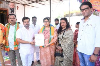 IMG 20241024 WA0004 Bharatiya Janata Party : श्रीपाद पटवेकर यांची भारतीय जनता पार्टीच्या शहर उपाध्यक्षपदी निवड -NNL