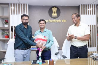 WhatsApp Image 2024 10 23 at 7.24.05 PM 1 Expenditure Inspectors Inspection ; खर्च निरीक्षकांकडून जिल्ह्यातील विभाग प्रमुखांचा आढावा एसएसटी, एफएसटी, सी-व्हिजील, एमसीएमसीच्या कामकाजाची पाहणी - NNL