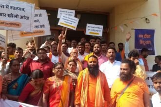 IMG 20241210 WA0027 1 Against Atrocities in Bangladesh : बांगलादेशातील अत्याचाराविरोधात जनआक्रोश तहसिलवर धडकला -NNL