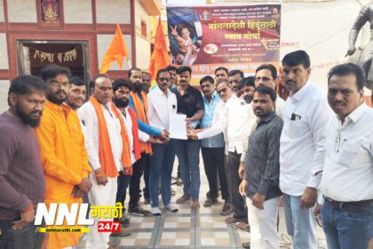 IMG 20241210 115340 1 Justice protest march in Himayatnagar : बांगलादेशात हिंदूंवर होणाऱ्या अत्याचाराविरोधात हिमायतनगरात न्याय आक्रोश मोर्चा - NNL