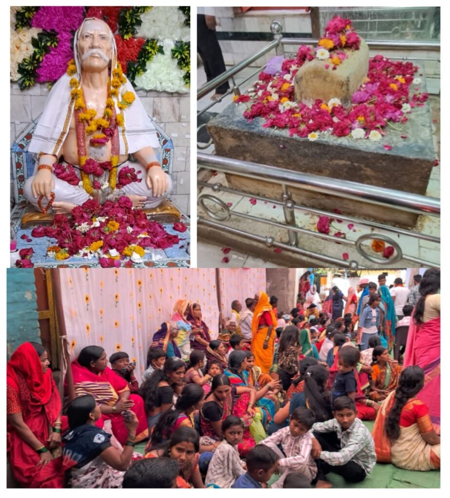 IMG 20250227 WA0005 Shree Guru Vitthalnath Maharaj ; श्री.गुरू विठ्ठलनाथ‌ महाराज देवस्थान गोपाळ चावडी ‌ये‌थे‌ महाशिवरात्री निमित्ताने भाविकांची गर्दी