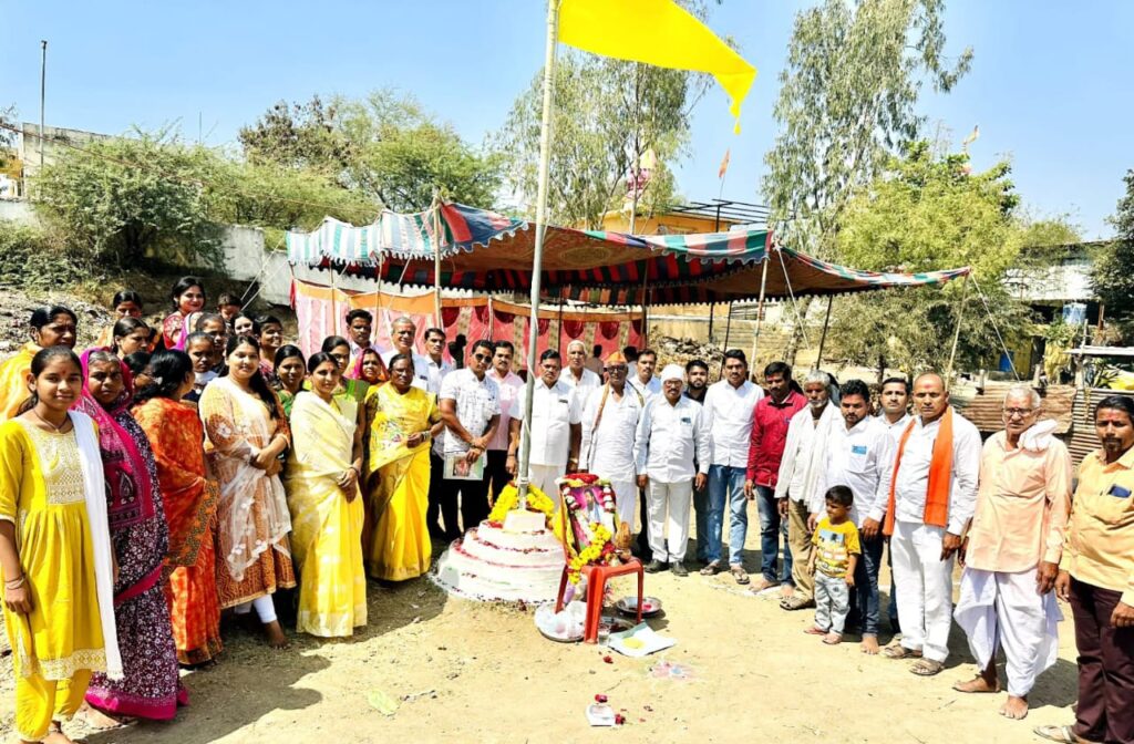 Ravidas Jayanti ; कामठा खु. येथे रविदास जयंती, भाषणाऐवजी कृती कार्यक्रम !