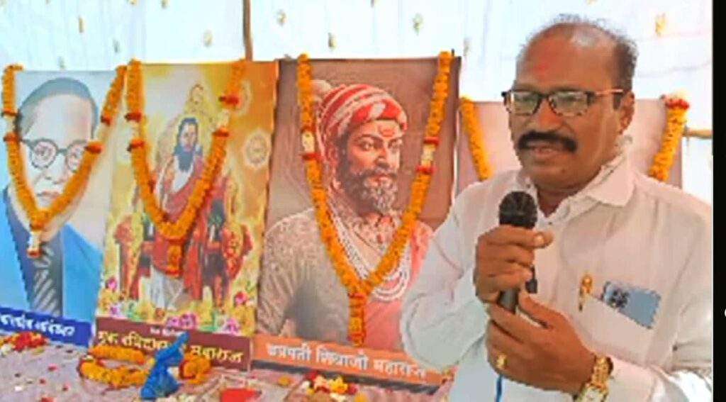 IMG 20250303 WA0003 Chandraprakash Deglurkar ; अमानवी रुढी परंपरांच्या विरोधात गुरु रविदासांनी संघर्ष केला - इंजि. चंद्रप्रकाश देगलूरकर