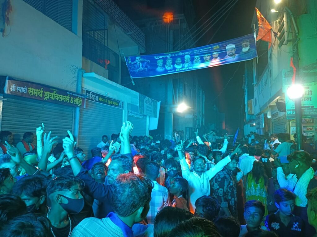 IMG 20250417 WA0004 Dr. Babasaheb Ambedkar ; लोह्यात डॉ बाबासाहेब आंबेडकर यांच्या जयंती मिरवणुकीत भीम सागर उसळला