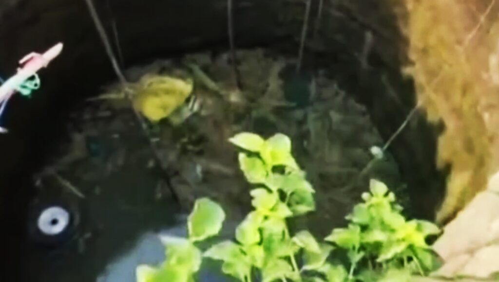 IMG 20250404 120411 Tractor falls into well; नांदेड जिल्ह्यातील आलेगाव शिवरात मजुरांसह ट्रॅक्टर सुरक्षाकठडे नसलेल्या विहिरीत कोसळले