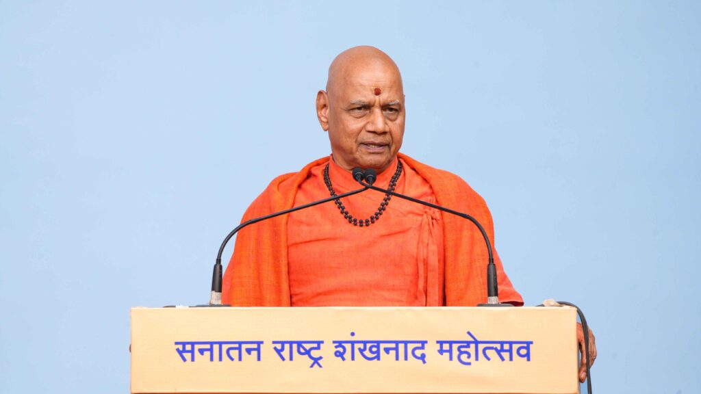 HH Govinddevgiri Maharaj Swami Govind Devgiriji Maharaj : समाजाला अधर्माचा प्रतिकार करण्यासाठी तयार करावे लागेल ! - प.पू. स्वामी गोविंद देवगिरीजी महाराज