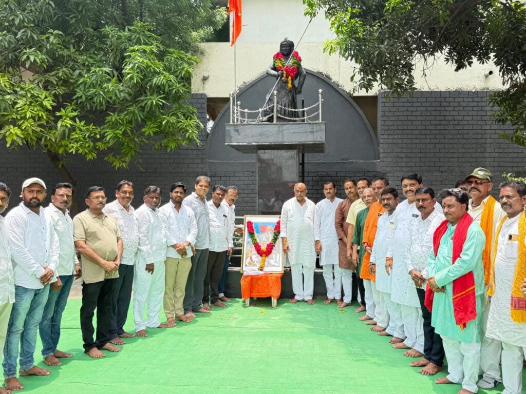 IMG 20250530 WA0004 MLA Amarbhau Rajurkar ; सिडको येथील महाराणा प्रताप सिहंजी स्मारक सुशोभीकरण जिल्हा नियोजन निधीतून करण्यासाठी प्रयत्न करणार,माजी आमदार अमरभाऊ राजुरकर