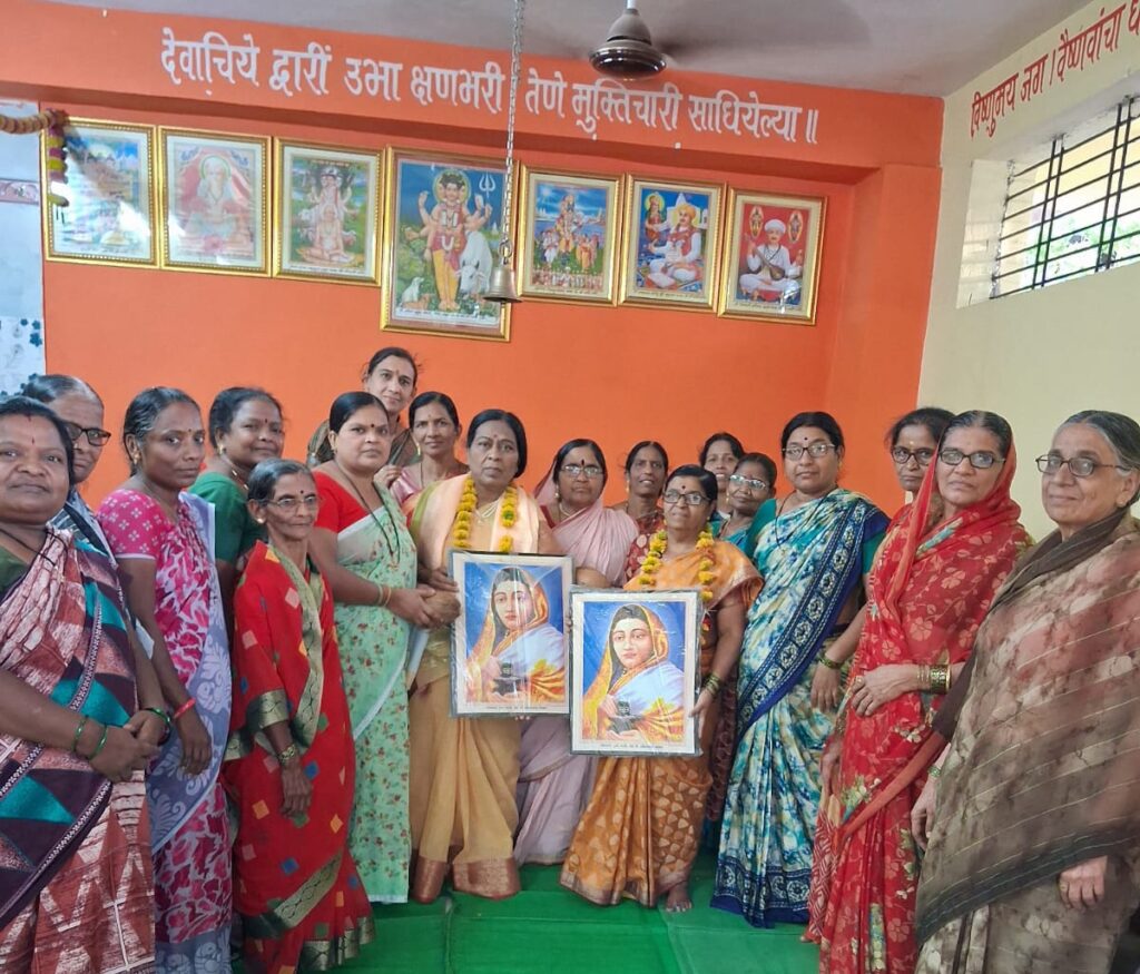 IMG 20250603 WA0001 Punyashlok Ahilyadevi Holkar : सिडको भाजपा महिला मोर्चाच्या वतीने पुण्यश्लोक अहिल्यादेवी होळकर यांच्यी जयंती साजरी