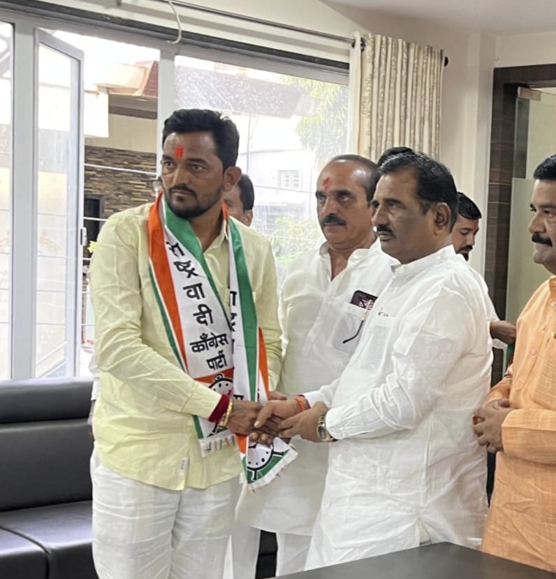 Wamanrao patil wadgaonkar : वामनराव पाटील वडगावकर यांचा राष्ट्रवादी (अजित पवार गटात) जाहिर प्रवेश