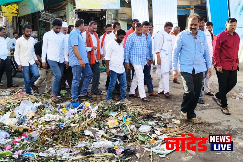 exposed just in time for Diwali! हिमायतनगर नगरपंचायत प्रशासनाच्या नाकर्तेपणाचा ऐन दिवाळीत पर्दाफाश !