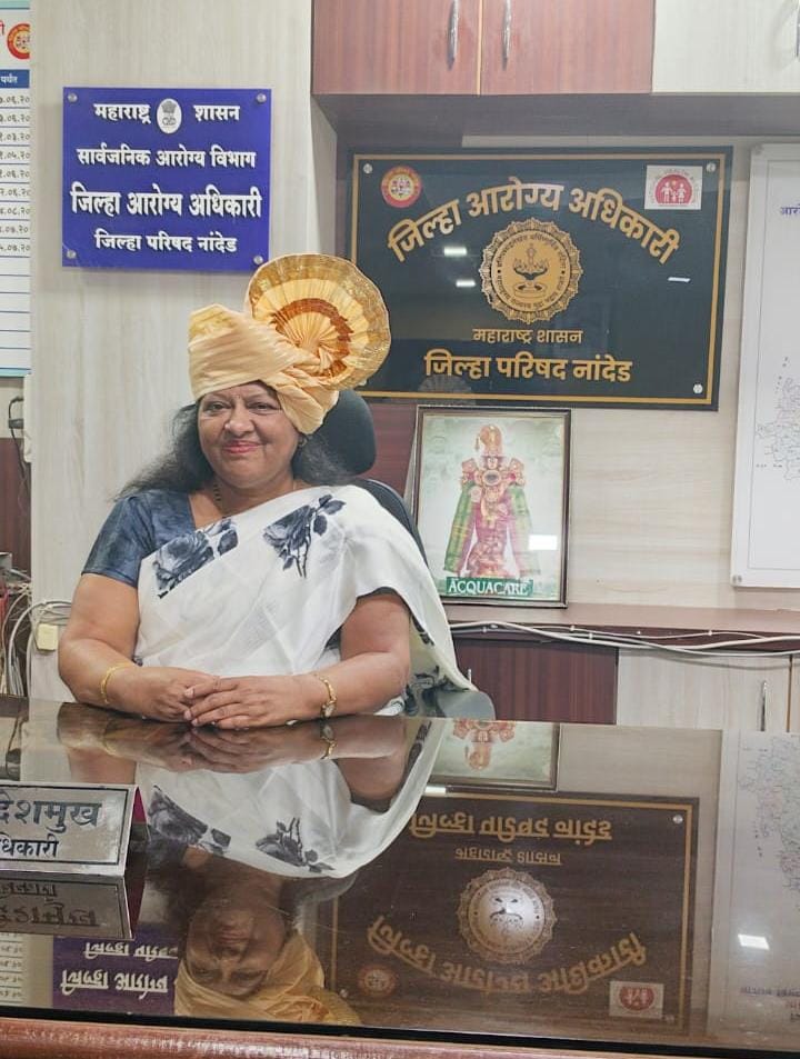 Dr. Sagita Deshmukh ; पदाधिकारी व नागरीकांच्या सहकार्यामुळे ” स्वस्थ नारी,सशक्त परिवार ” अभियान यशस्वी! – डॉ सगिता देशमुख