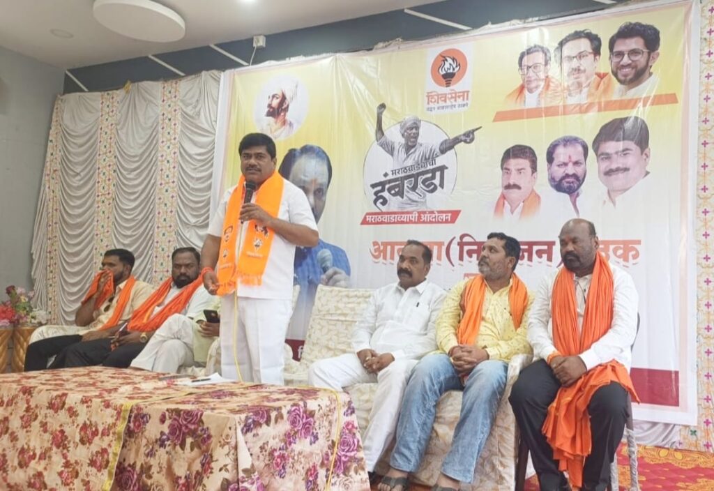 Babanrao Thorat ; संकटाच्यावेळी शिवसेना शेतकऱ्याच्या पाठीशी खंबीरपणे उभी – संपर्कप्रमुख बबनराव थोरात