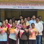 IMG 20251014 WA0008 Vasantrao Naik College ; वसंतराव नाईक महाविद्यालयाच्या विद्यार्थिनींची विद्यापीठ ॲथलेटिक्स स्पर्धेवर सुवर्ण मोहोर