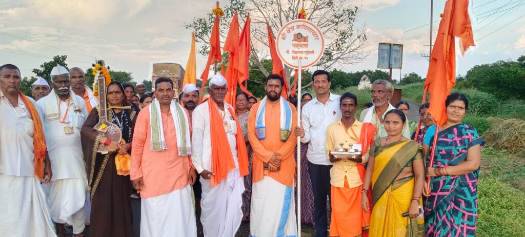 Welcome : सुकनी ते कपिलधार पदयात्रेचे शहापूरमध्ये जंगी स्वागत