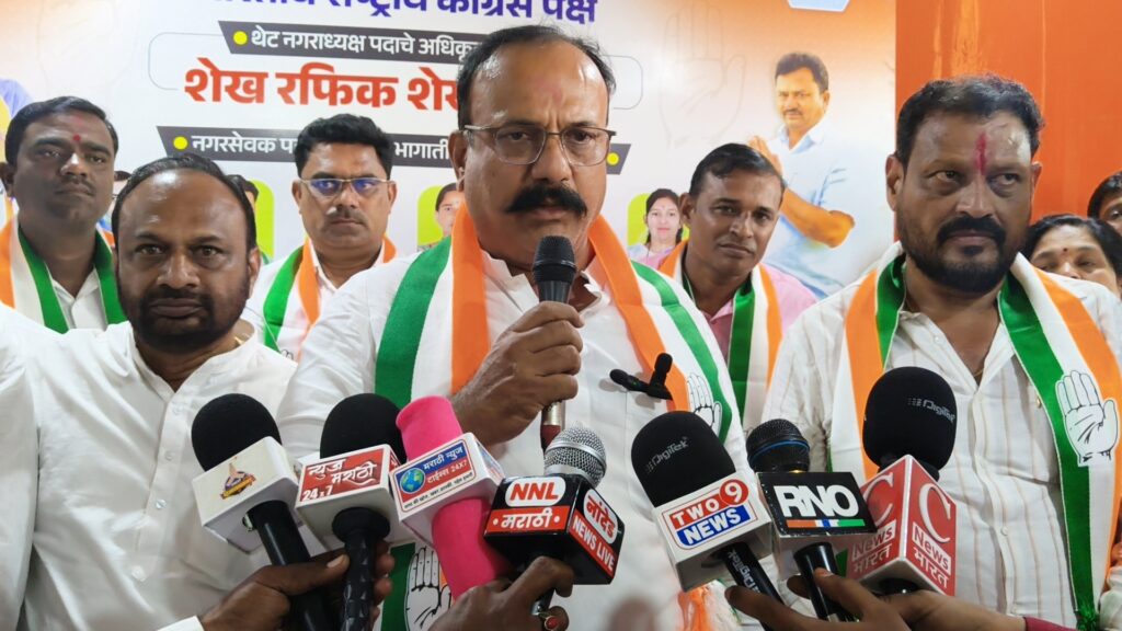 IMG20251123162353 01 Harshvardhan Sapkal : भाजपने राज्यात फोडाफोडीचे राजकारण केलं, आता वोट चोरी करतायेत -हर्षवर्धन सपकाळ