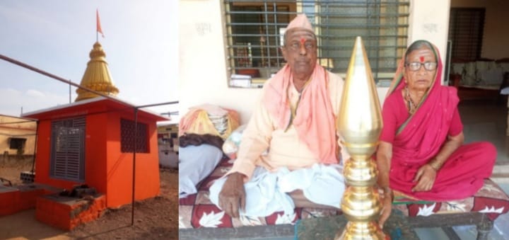 Usmannagar ; उस्माननगर येथील श्री गुरु नागय्या स्वामी संजीवन समाधी मंदिर येथे आज कलशारोहण सोहळा . व गुरूवर्याचे प्रवचन