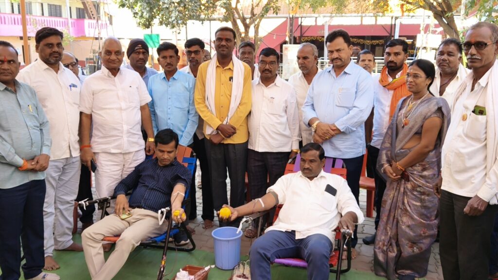 IMG20260107103331 01 Blood camp : जीवनदान महाकुंभ २०२६ अंतर्गत भव्य रक्तदान शिबिरास उत्स्फूर्त प्रतिसाद : महिला–पुरुष रक्तदात्यांचा मोठा सहभाग