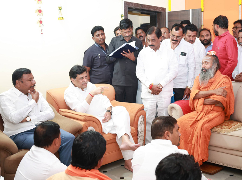 Shri Ram Katha : श्रीक्षेत्र पिंपळगाव येथे भव्य श्री रामकथा व १०८ कुंडी दत्तयाग महायज्ञाची जय्यत तयारी