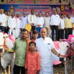 IMG20260226163311 01 Bullocks pairs : श्री परमेश्वर यात्रेत पशुप्रदर्शन स्पर्धा उत्साहात; उत्कृष्ट बैलजोडी, गाय-कालवडींच्या मालकांचा गौरव