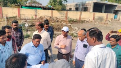 IMG 20260324 WA0031 DRM Nanded inspects : डीआरएम नांदेड यांची स्थानकांची पाहणी; पायाभूत सुविधा विकास कामांचा आढावा