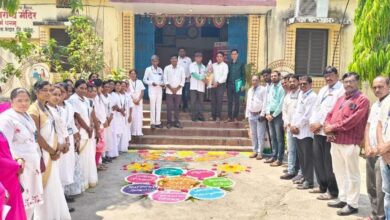 IMG 20260325 WA0059 Health News : कायाकल्प कार्यक्रमांतर्गत प्राथमिक आरोग्य केंद्र बारूळ येथे एक्सटर्नल असेसमेंट संपन्न