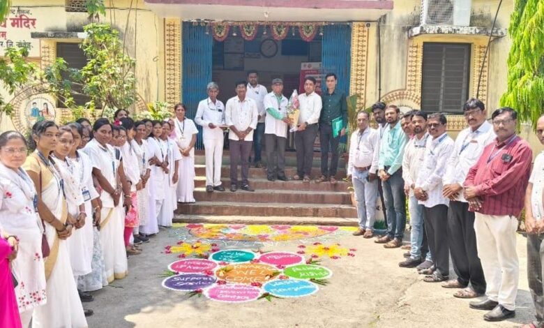 IMG 20260325 WA0059 Health News : कायाकल्प कार्यक्रमांतर्गत प्राथमिक आरोग्य केंद्र बारूळ येथे एक्सटर्नल असेसमेंट संपन्न