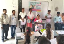 IMG 20260325 WA0062 Awareness Campaign : भोकर येथे एचपीव्ही लसीकरणाबाबत जनजागृती