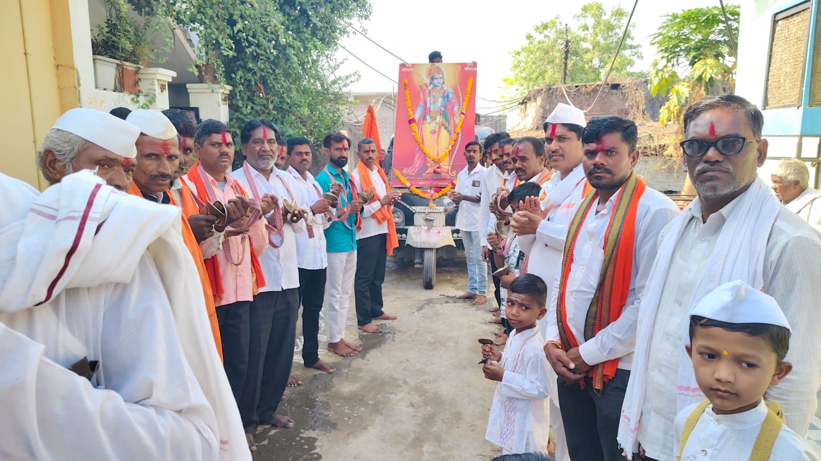 IMG 20260326 WA0133 Hbp. Bhagwatitai Satarkar : संतांच्या विचारांचे आचरण करा, मनातील अज्ञान दूर होते – ह.भ.प. भगवतीताई सातारकर