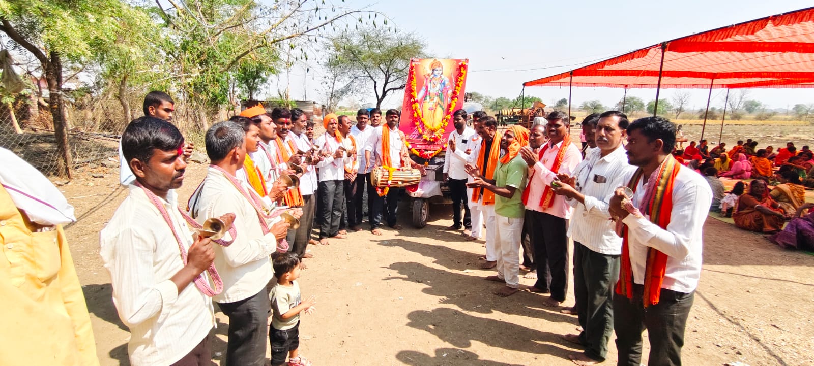 IMG 20260326 WA0134 Hbp. Bhagwatitai Satarkar : संतांच्या विचारांचे आचरण करा, मनातील अज्ञान दूर होते – ह.भ.प. भगवतीताई सातारकर