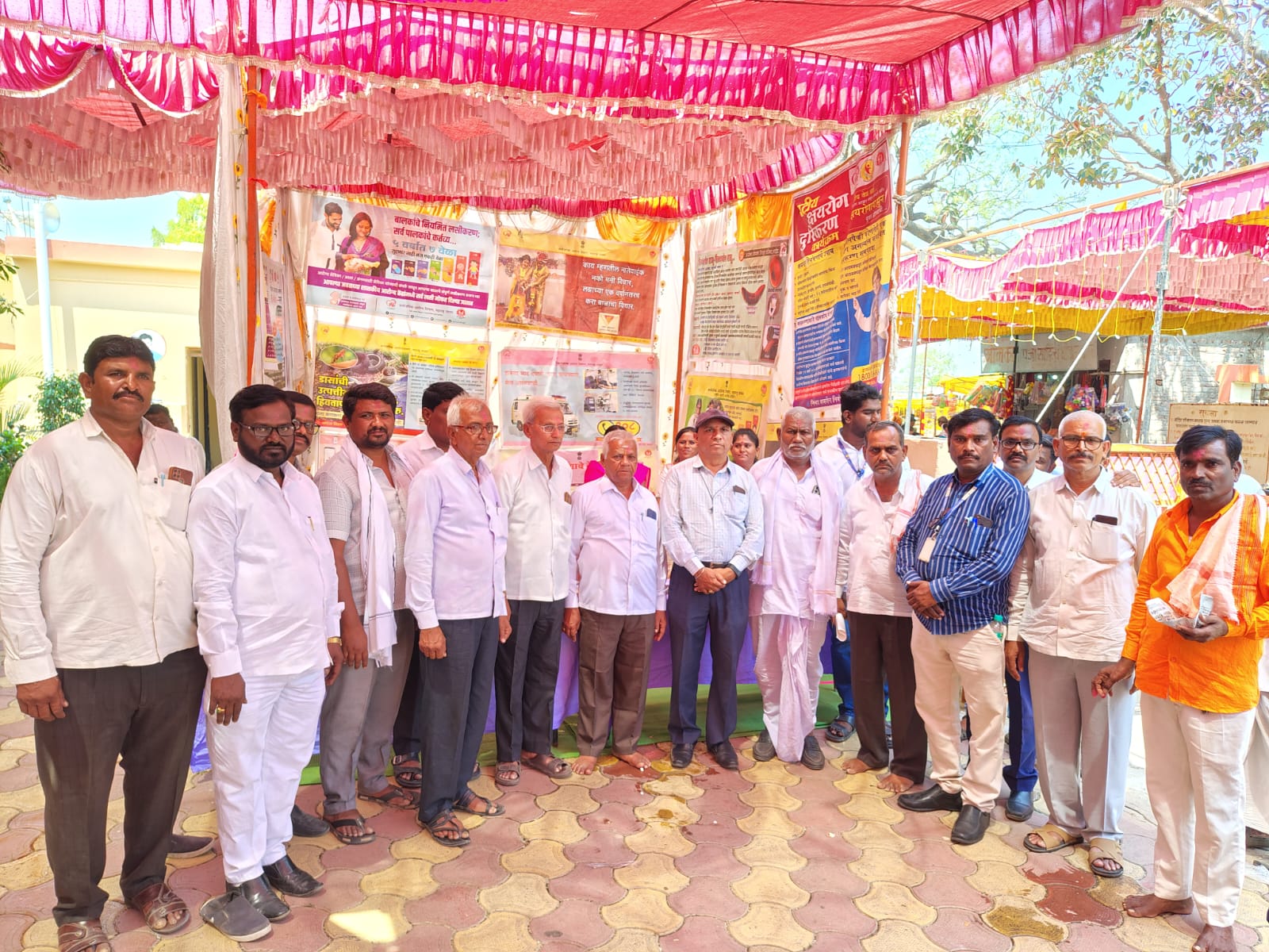 IMG 20260330 WA0008 Barul ; बारूळ येथील यात्रा मध्ये आरोग्य शिबीर