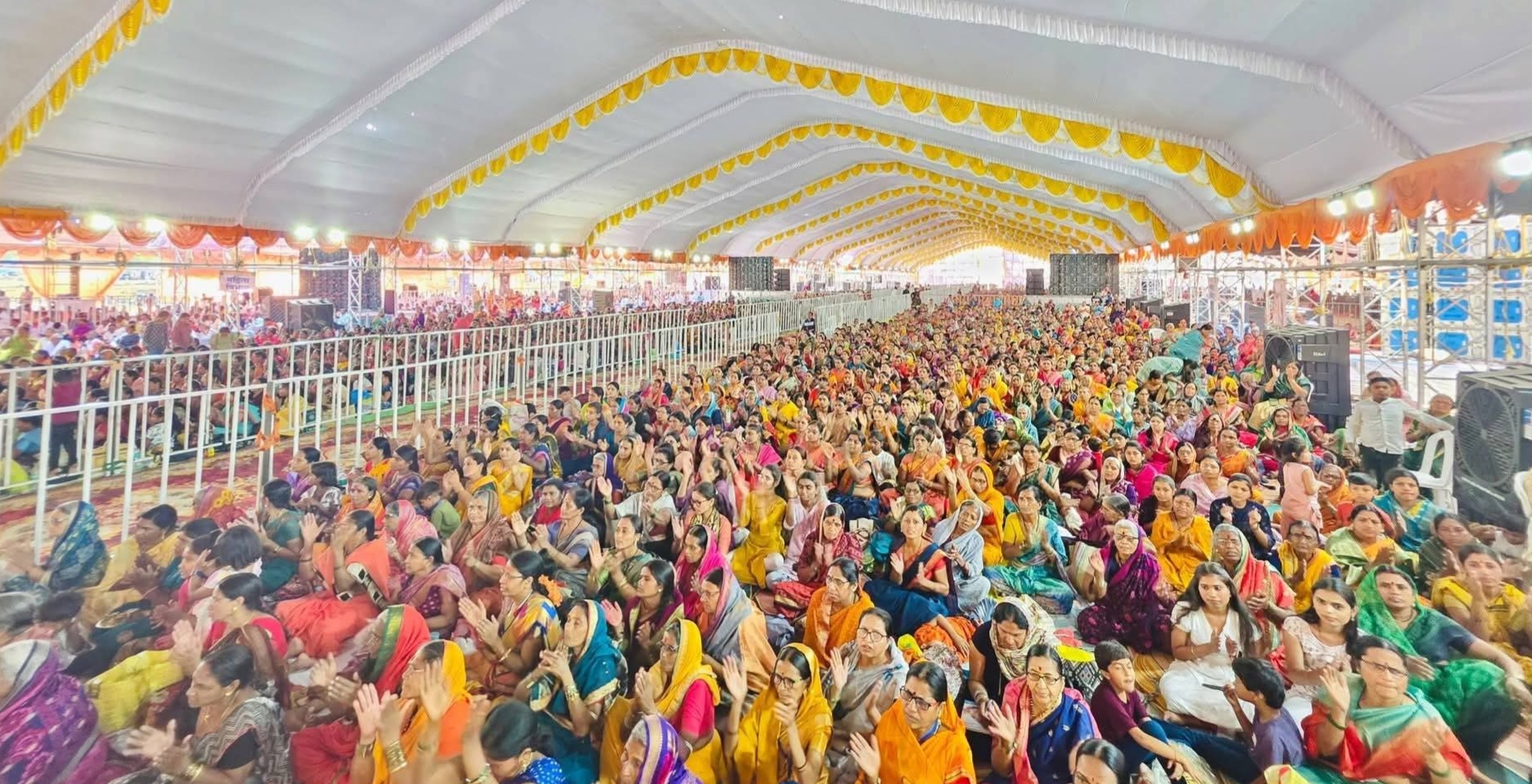 IMG 20260323 204433 Every Home in Ram : “घराघरात राम, जीवनात समाधान” — राधाकृष्ण जी महाराज यांचे हृदयस्पर्शी प्रतिपादन