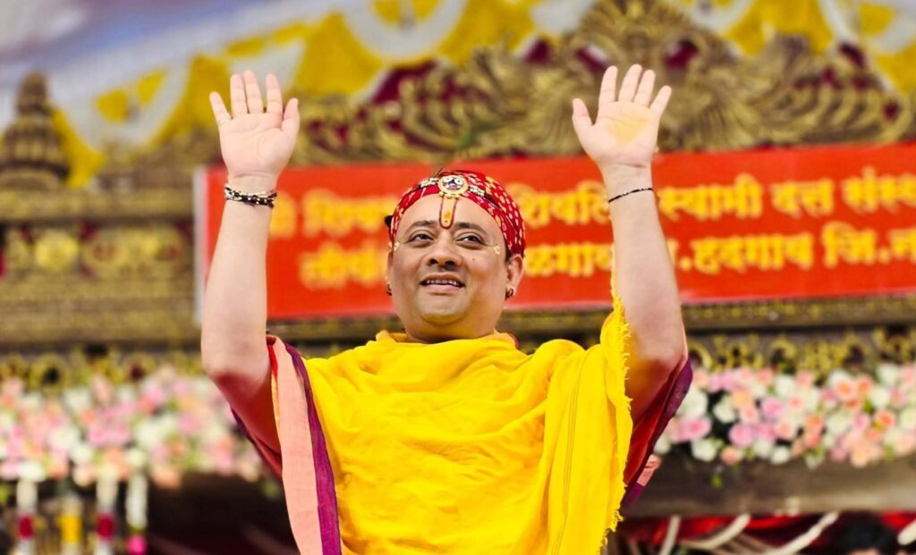 IMG 20260323 204445 Every Home in Ram : “घराघरात राम, जीवनात समाधान” — राधाकृष्ण जी महाराज यांचे हृदयस्पर्शी प्रतिपादन