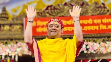 IMG 20260323 204445 Every Home in Ram : “घराघरात राम, जीवनात समाधान” — राधाकृष्ण जी महाराज यांचे हृदयस्पर्शी प्रतिपादन