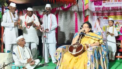 IMG 20260326 194401 Hbp. Bhagwatitai Satarkar : संतांच्या विचारांचे आचरण करा, मनातील अज्ञान दूर होते – ह.भ.प. भगवतीताई सातारकर