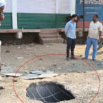 WhatsApp Image 2026 03 13 at 18.57.17 2 Poor work : पंधरा दिवसांतच नालीला भगदाड; हिमायतनगर राष्ट्रीय महामार्गावरील निकृष्ट कामाचा पर्दाफाश