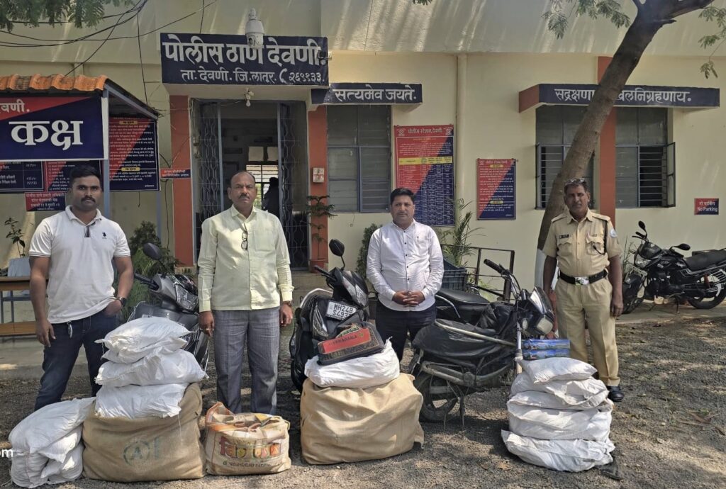 WhatsApp Image 2026 03 18 at 19.41.59 Anti-gutkha operation : नांदेड परिक्षेत्रात गुटखा विरोधी कारवाई; १७ जण अटकेत, ५ लाखांचा मुद्देमाल जप्त